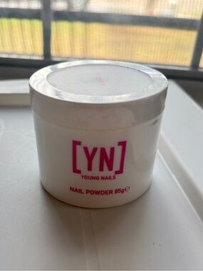 Young Nails YN Speed White Acrylic Nail Powder 85g New & Sealed